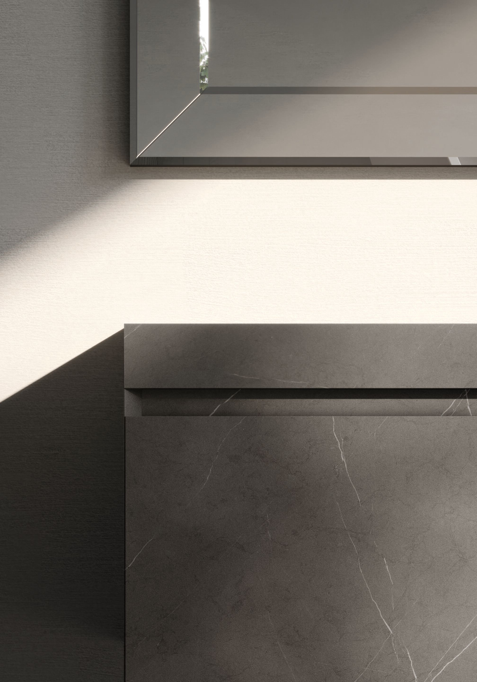 PRISMA by Ideagroup - Specchio bagno rettangolare da parete - 2