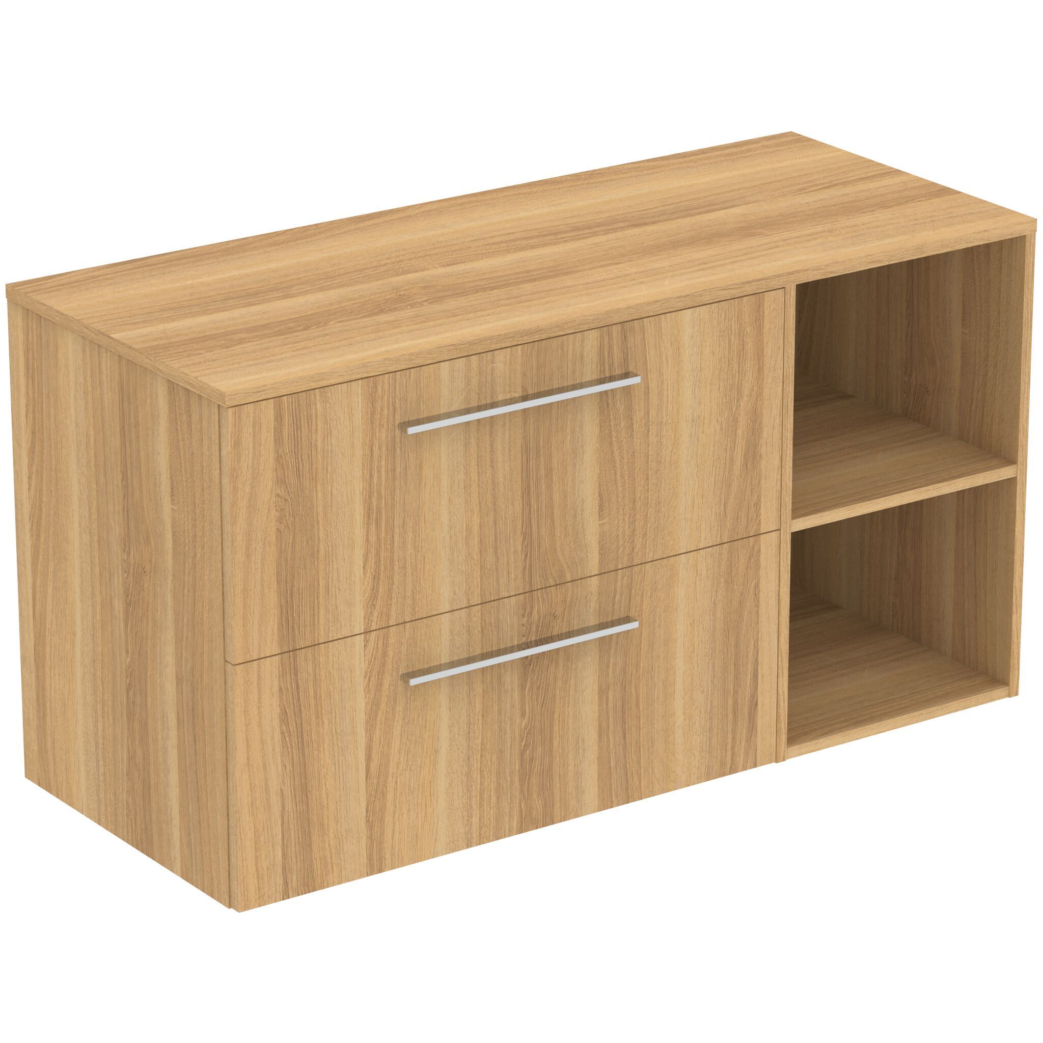 I.LIFE B T5757 by Ideal Standard - Mobile lavabo in legno con pensile - 3