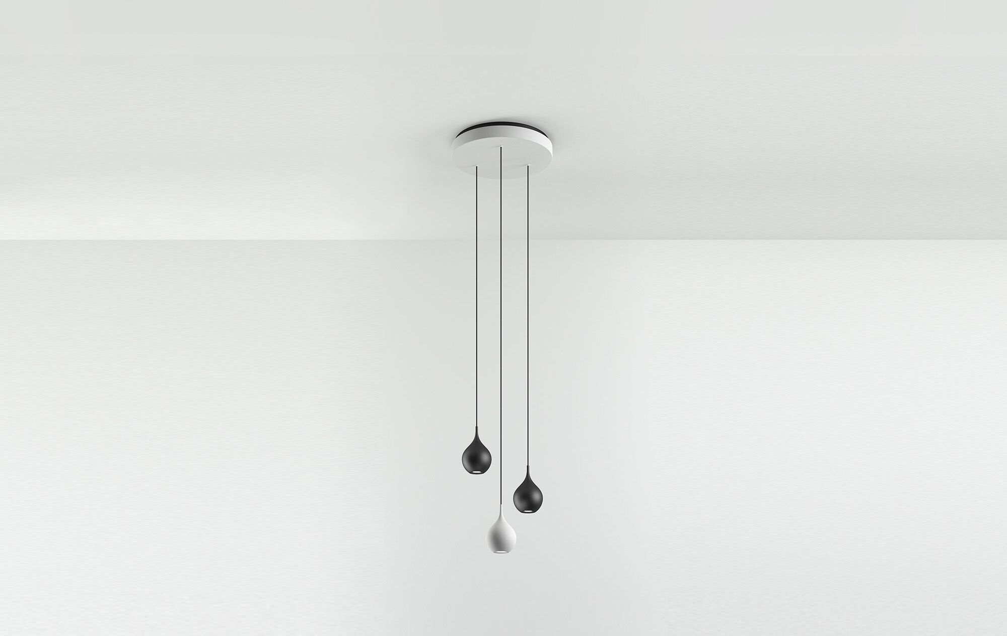 BIBA DROP LED aluminium pendant lamp By Intra lighting