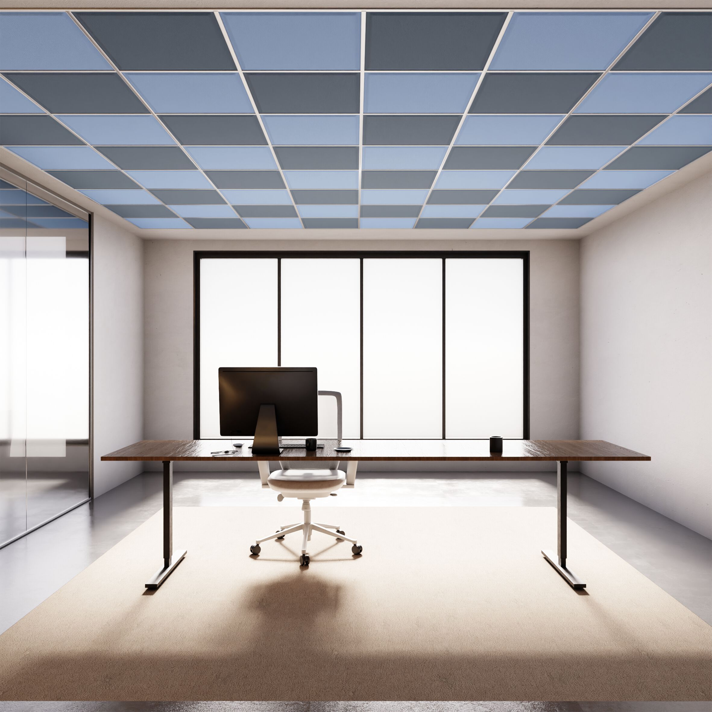 SMOOTH by Isolspace - Pannello divisorio acustico in fibra di poliestere riciclata - 4