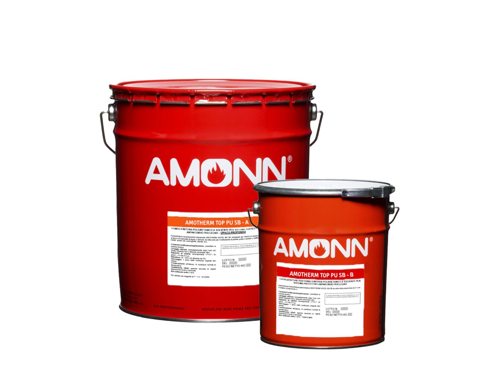 AMOTHERM TOP PU SB by J.F. AMONN - Finitura protettiva per sistemi intumescenti