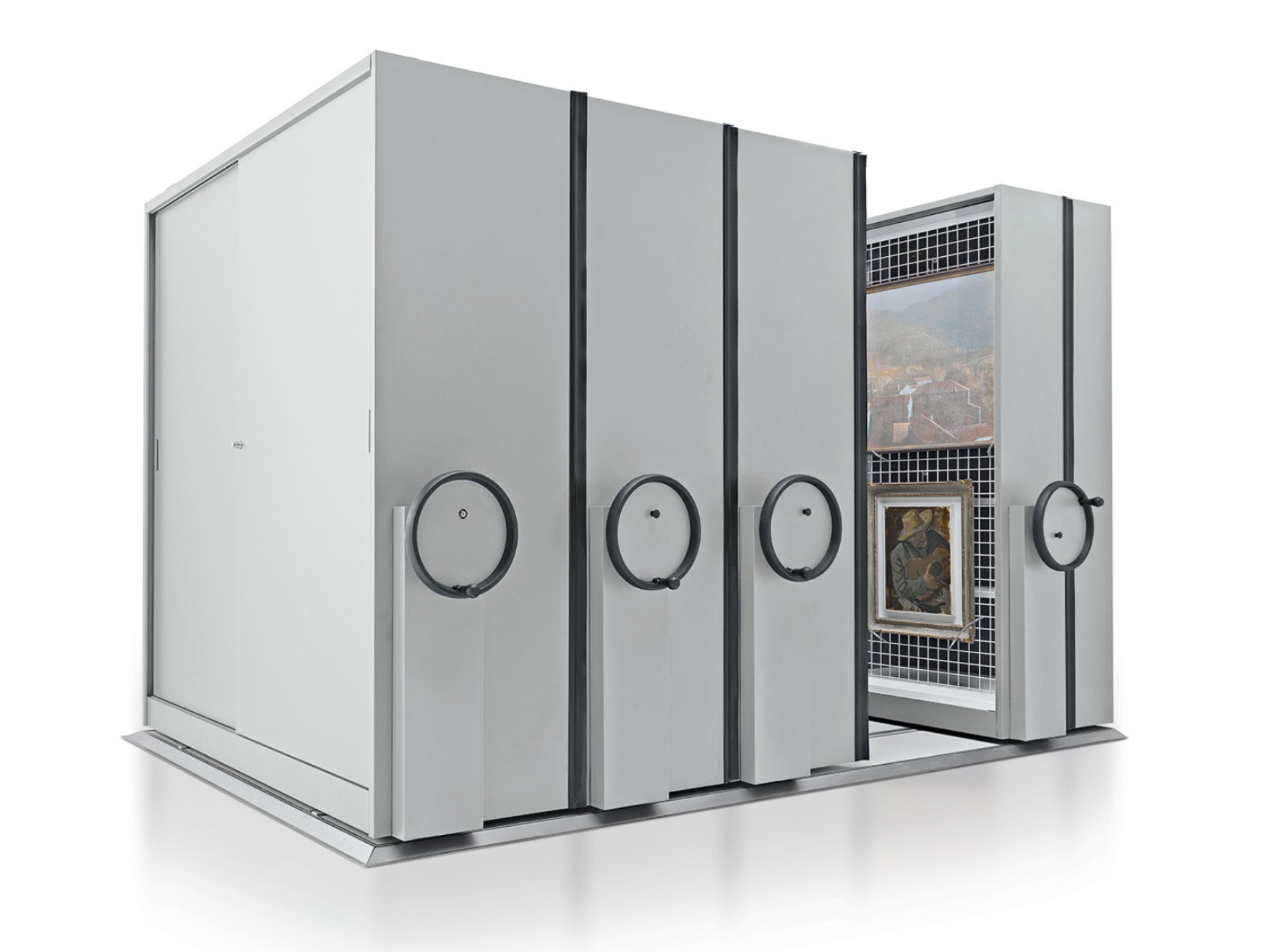 Compactable Filing Solutions JORDAN Compactable filing cabinet By Fantin | design Dorino Fantin