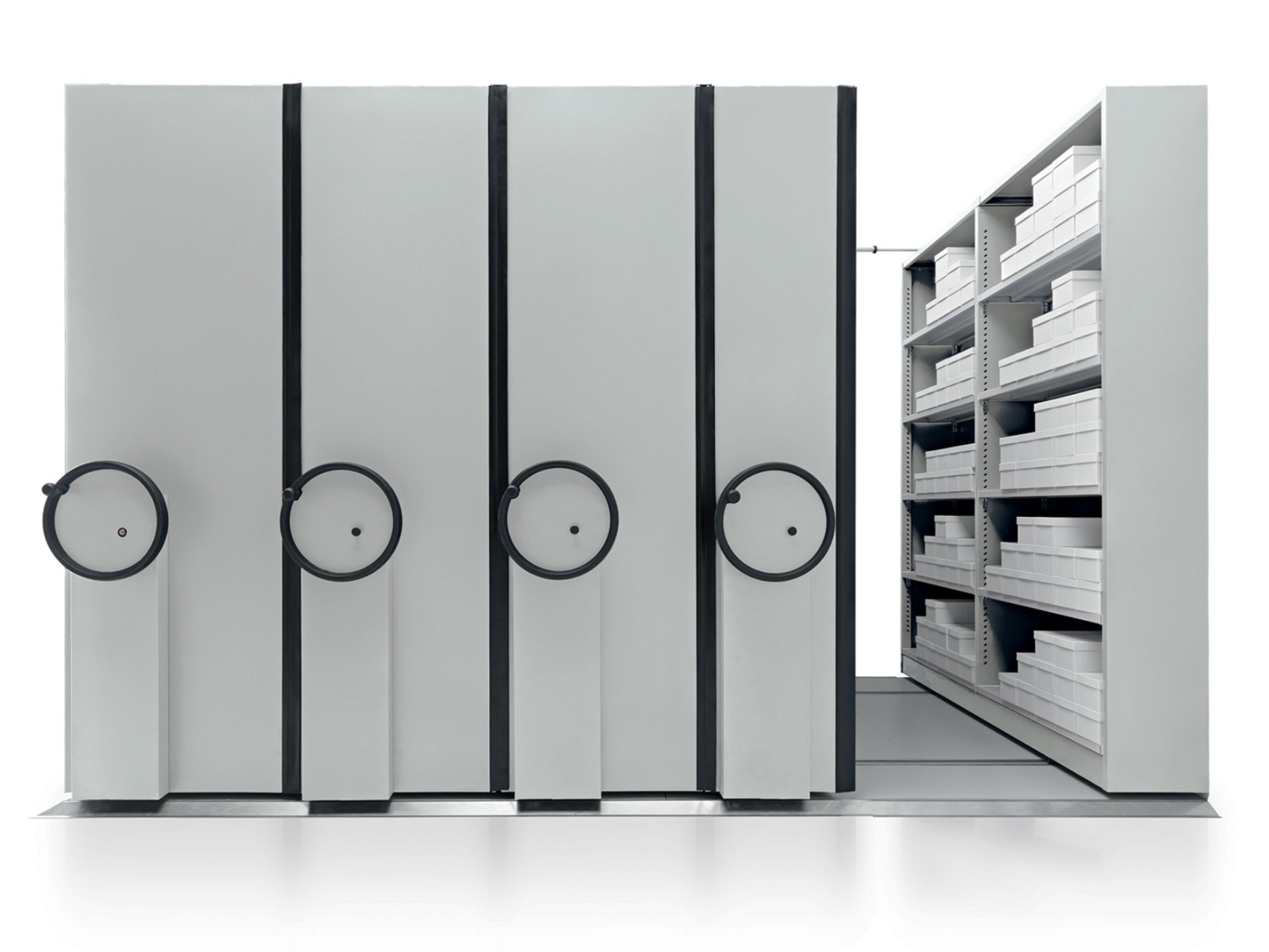 Compactable Filing Solutions JORDAN Compactable filing cabinet By Fantin | design Dorino Fantin