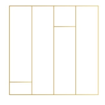 Traditional plank floor