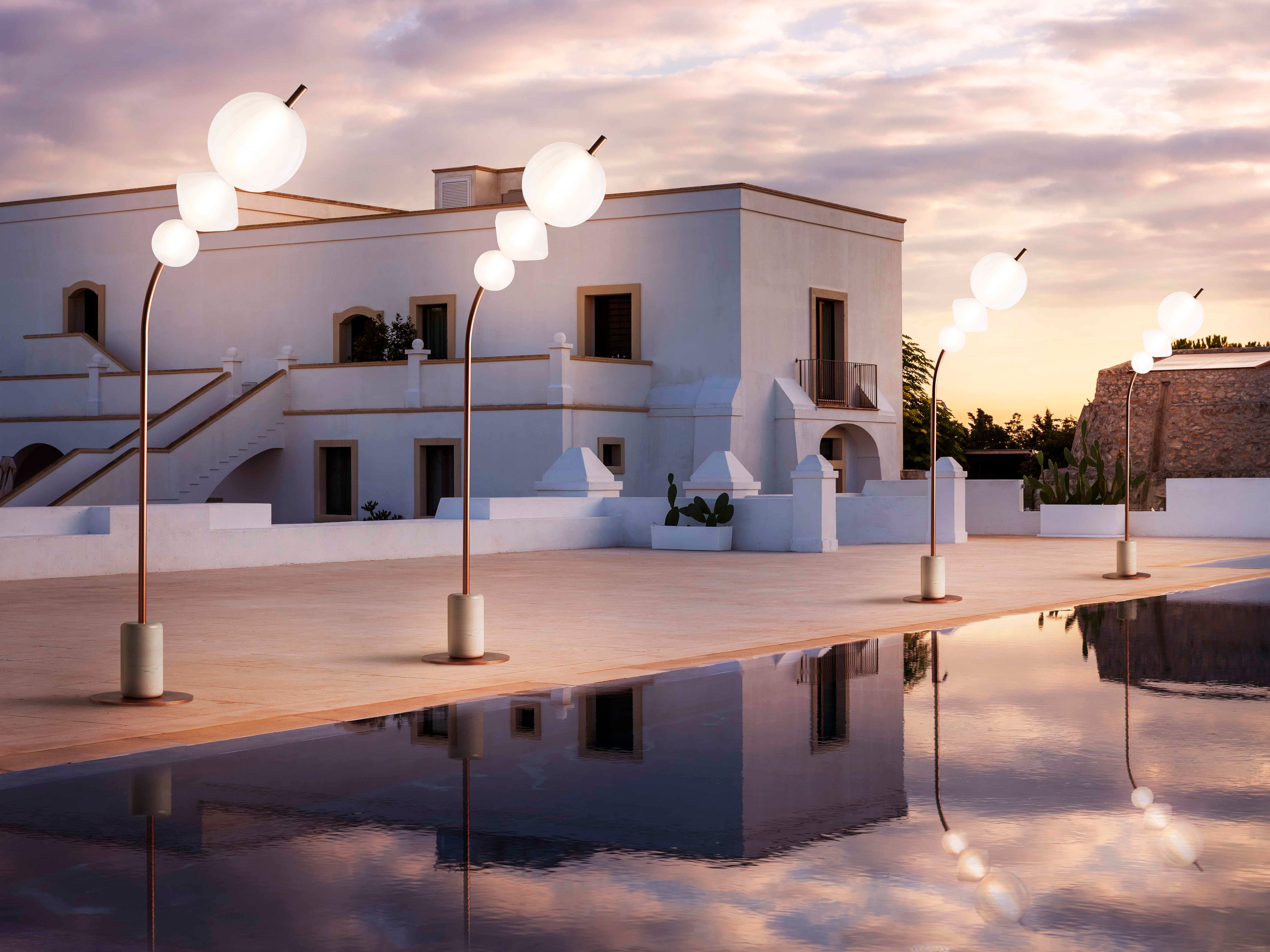 Poleasy® Outdoor arc lamp JOY By Myyour design Lanzavecchia + Wai