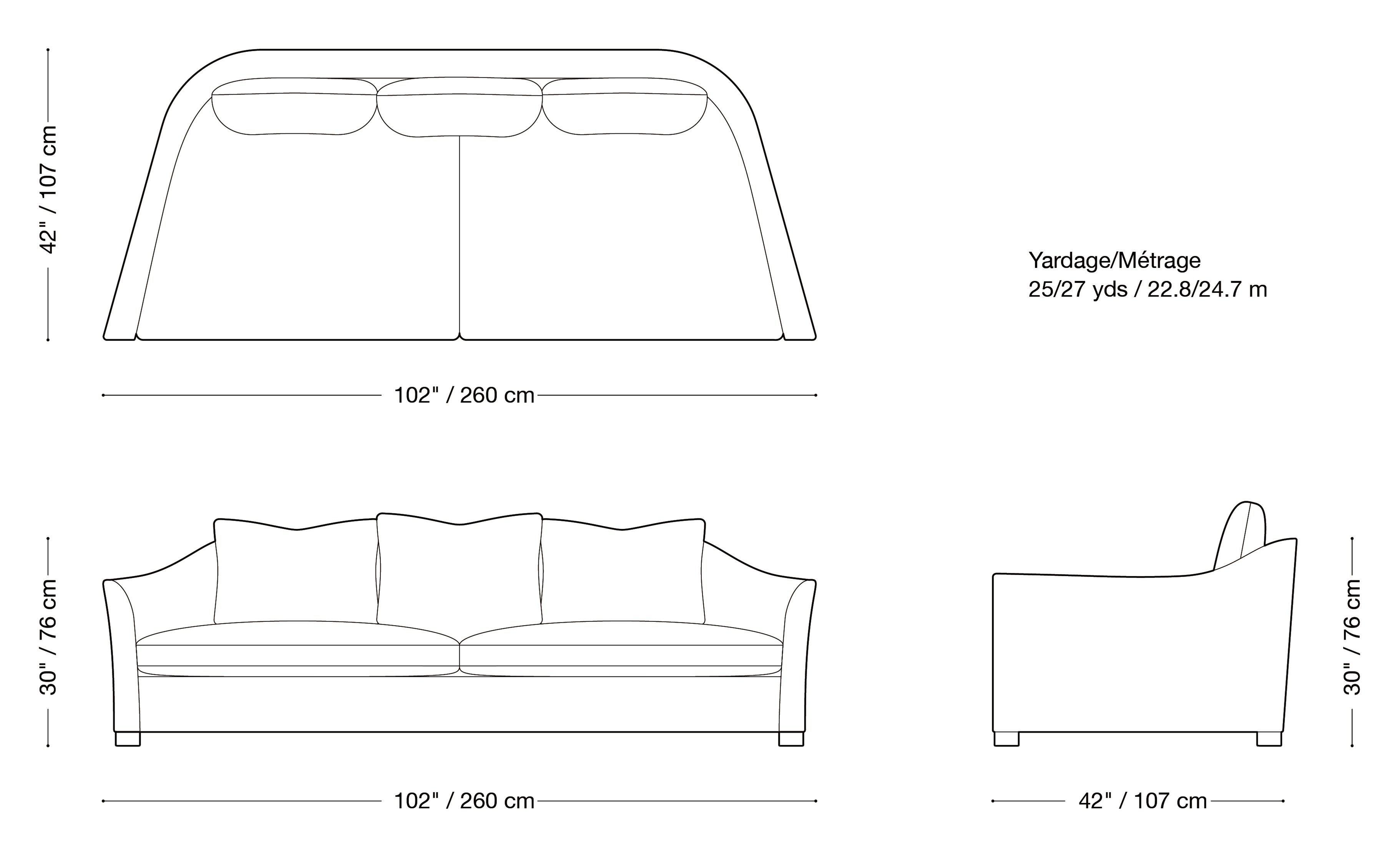 Sectional modular sofa JULIAN By Montauk Sofa