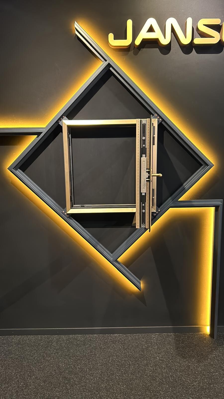 JANISOL ARTE OTTONE by Jansen - Finestra a taglio termico in ottone - 6