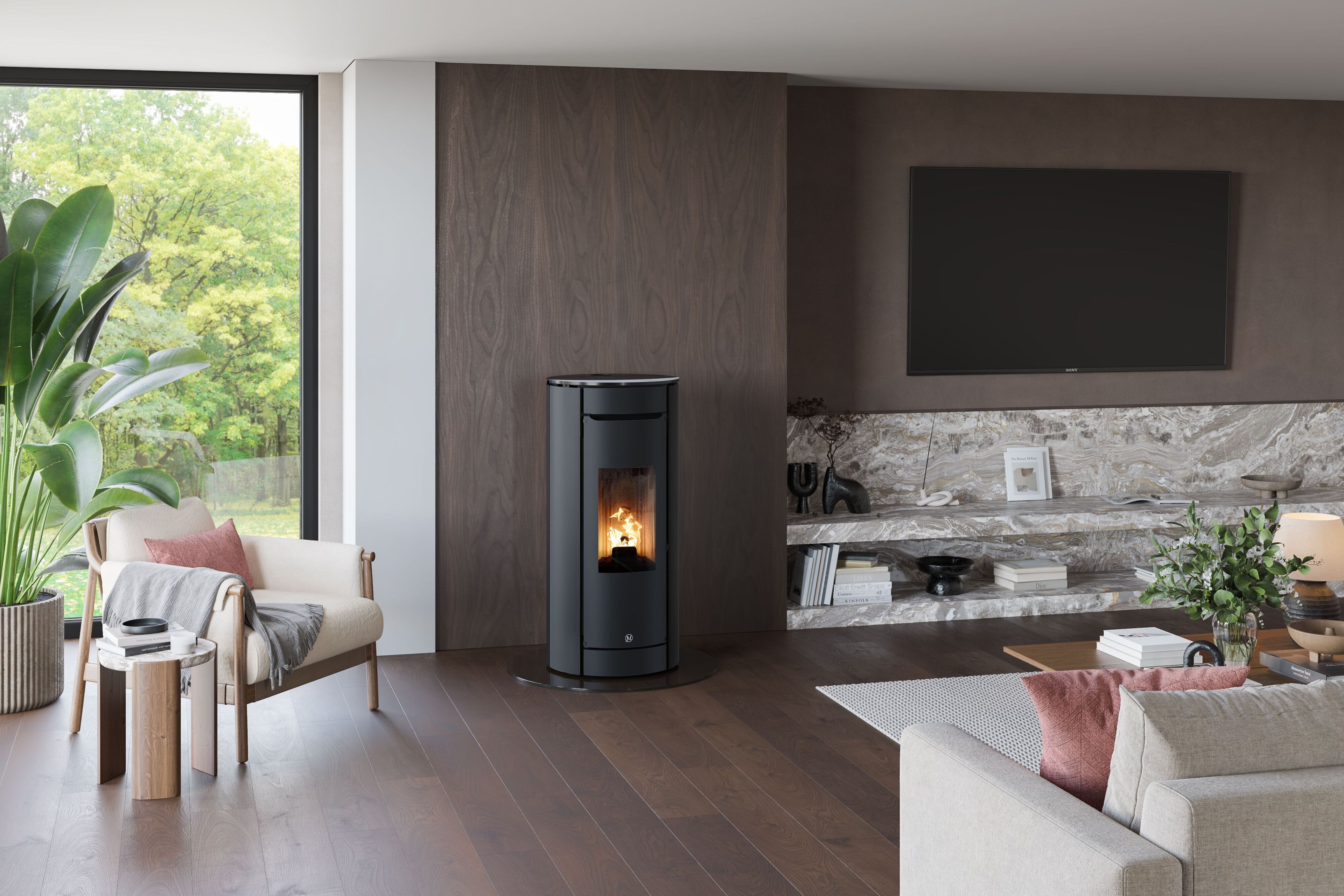 BOTERO 2 ADVANCED by Jolly Mec - Stufa a pellet con WiFi classe A+ - 2