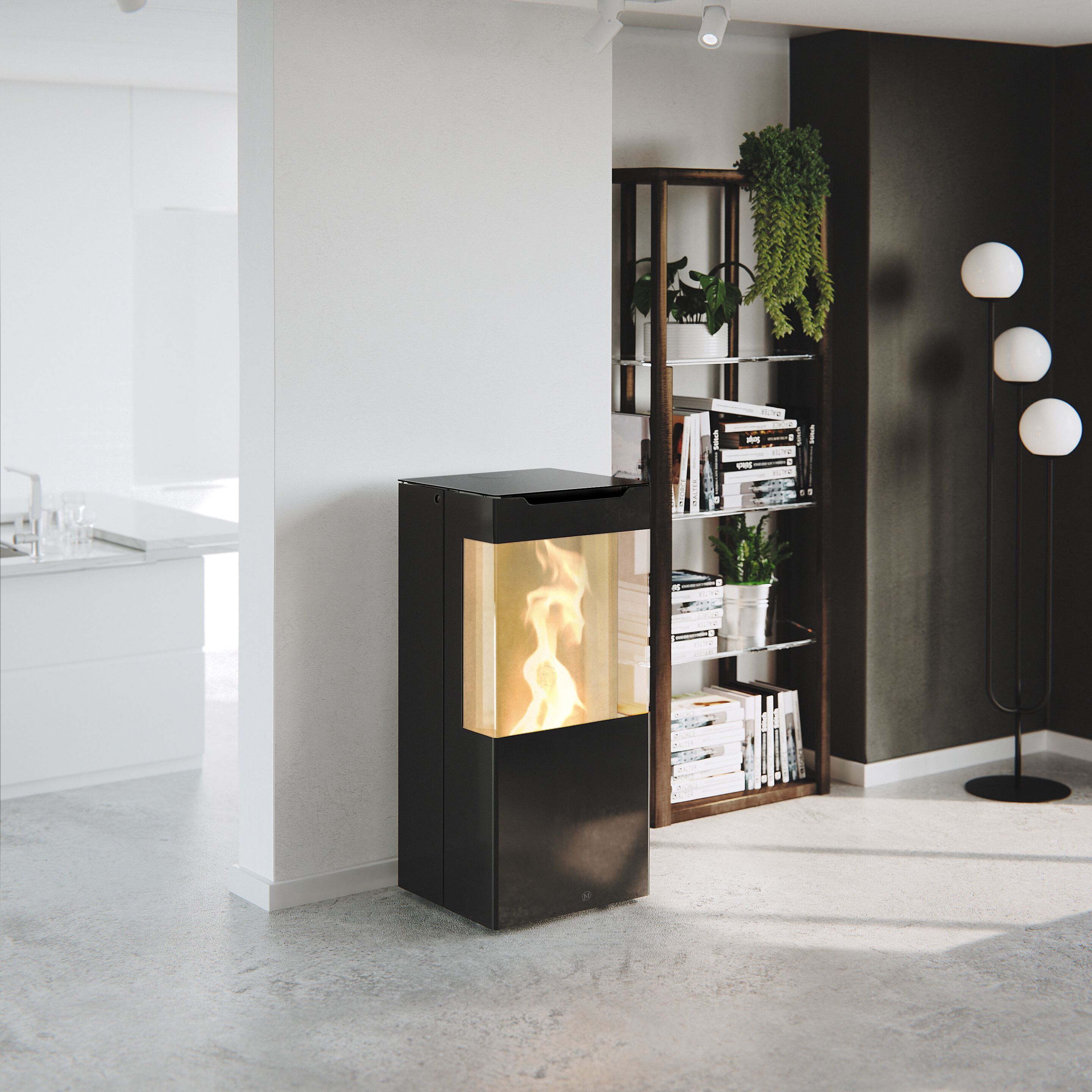 V-SION by Jolly Mec - Stufa a pellet con WiFi classe A+ - 5