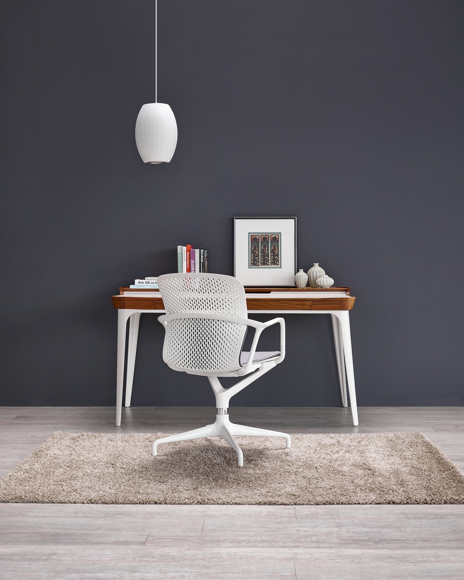 KEYN Swivel with 4-spoke base chair By Herman Miller | design forpeople
