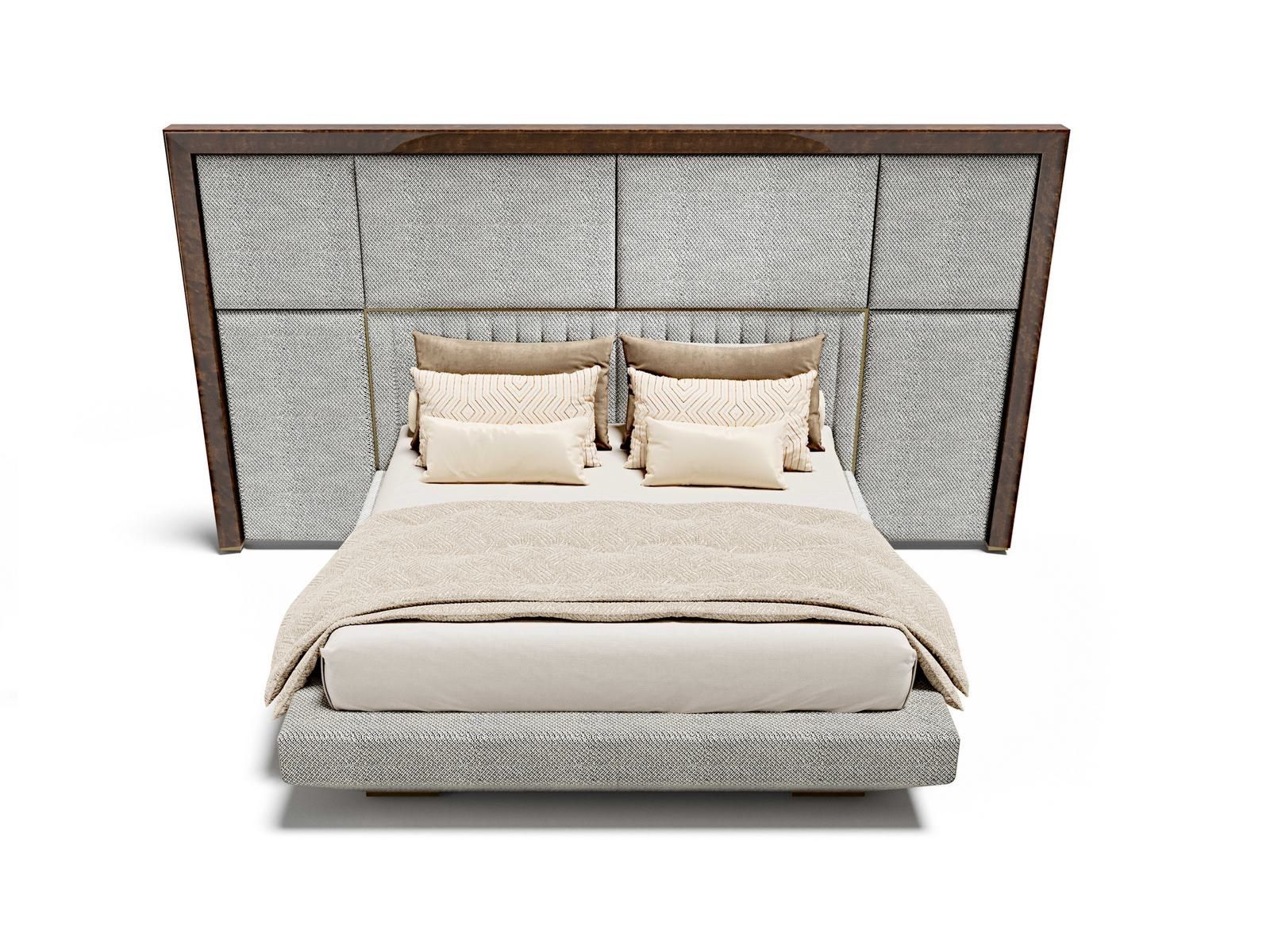 KIMERA XL by Capital Collection - Letto king size in pelle con testiera alta - 3