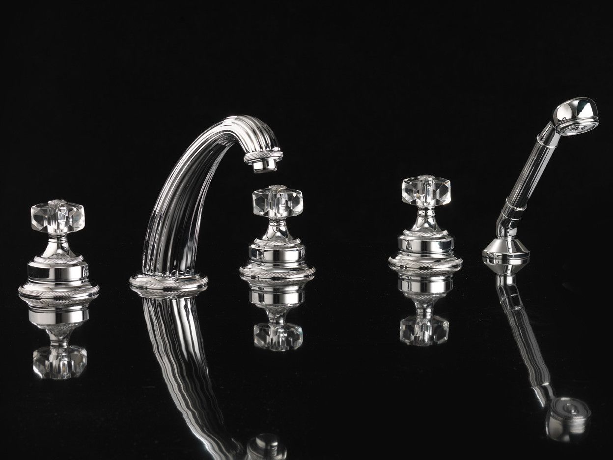 KING by Devon&Devon - Set vasca a 5 fori con doccetta