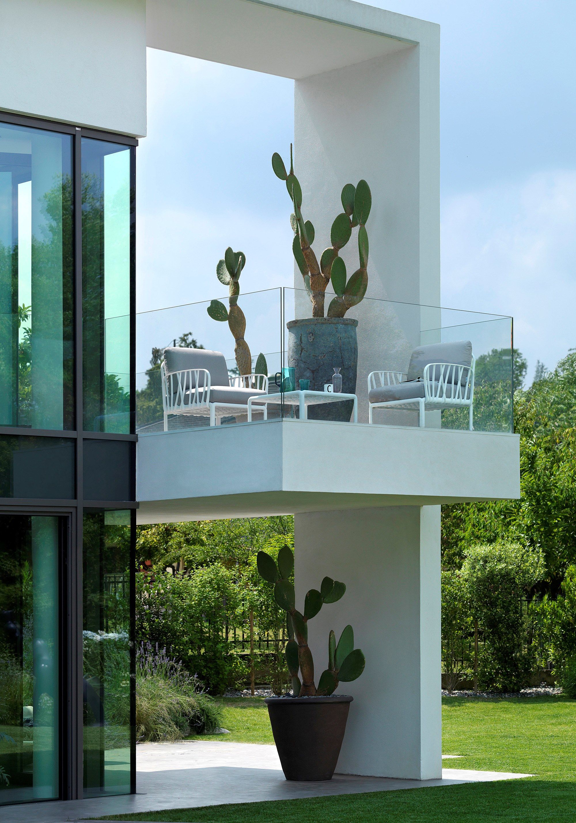 KOMODO POLTRONA by Nardi - Poltrona da giardino in polipropilene/tessuto - 7