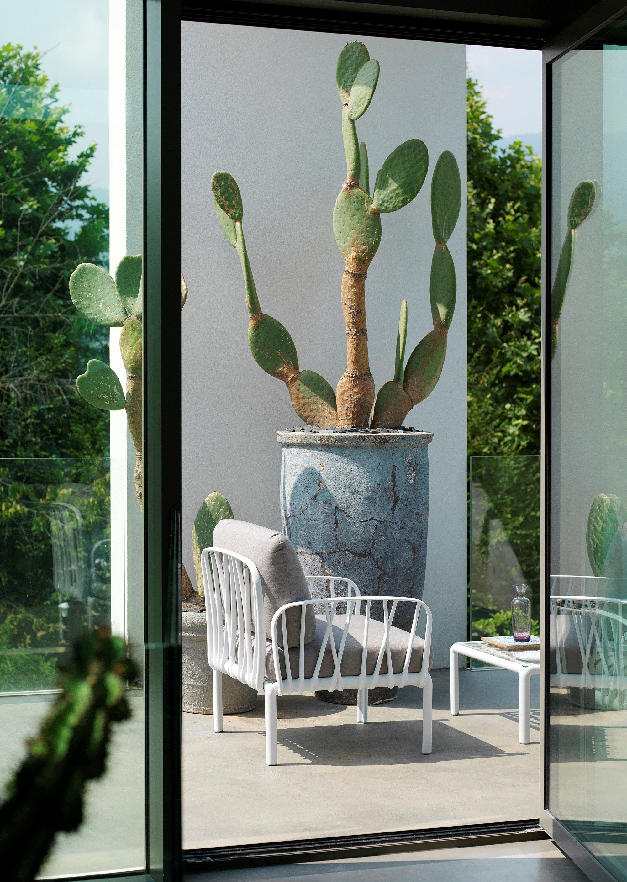 KOMODO POLTRONA by Nardi - Poltrona da giardino in polipropilene/tessuto - 9