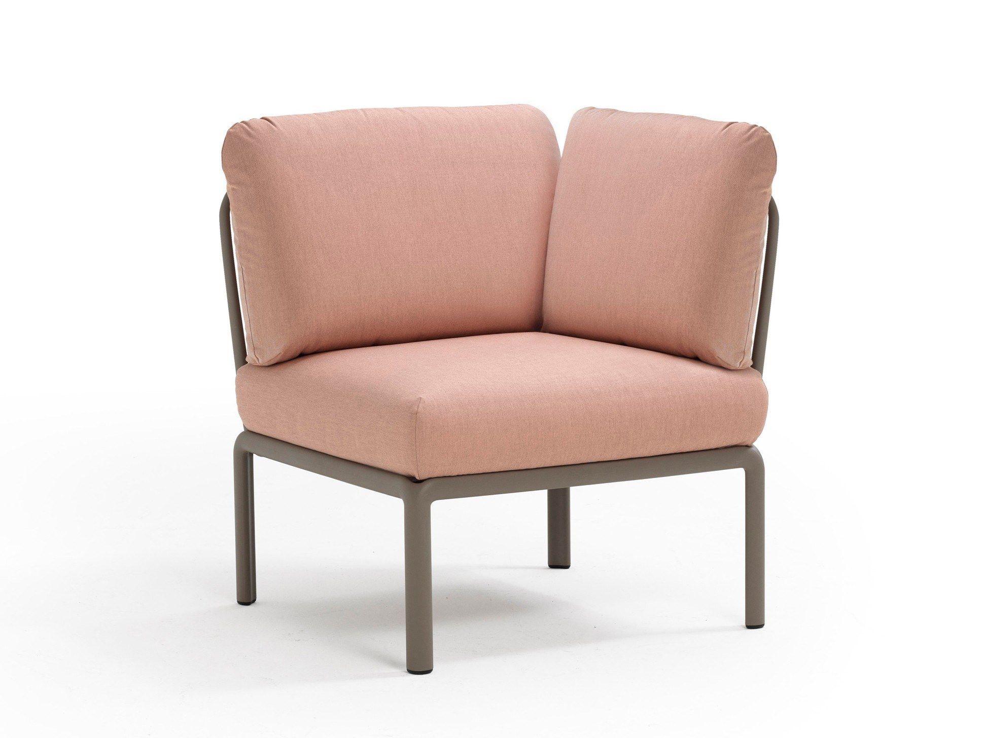 KOMODO ELEMENTO ANGOLO by Nardi - Elemento per divano modulare da giardino in polipropilene/tessuto