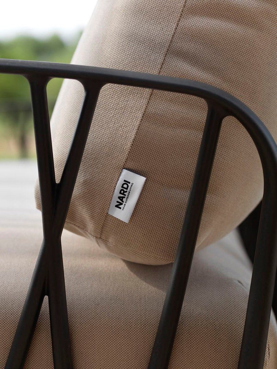 KOMODO ELEMENTO TERMINALE by Nardi - Elemento per divano modulare da giardino in polipropilene/tessuto - 20