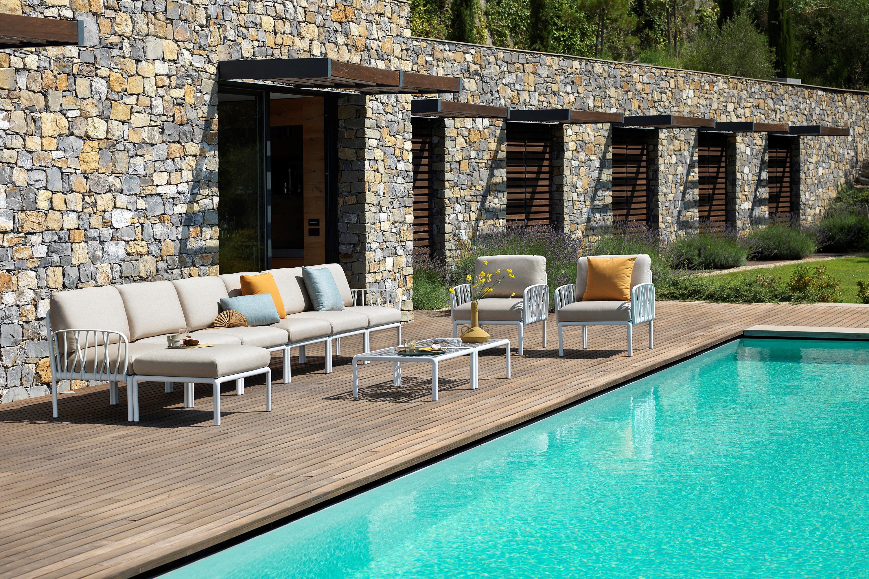 KOMODO POUF by Nardi - Pouf da giardino in polipropilene/tessuto - 11