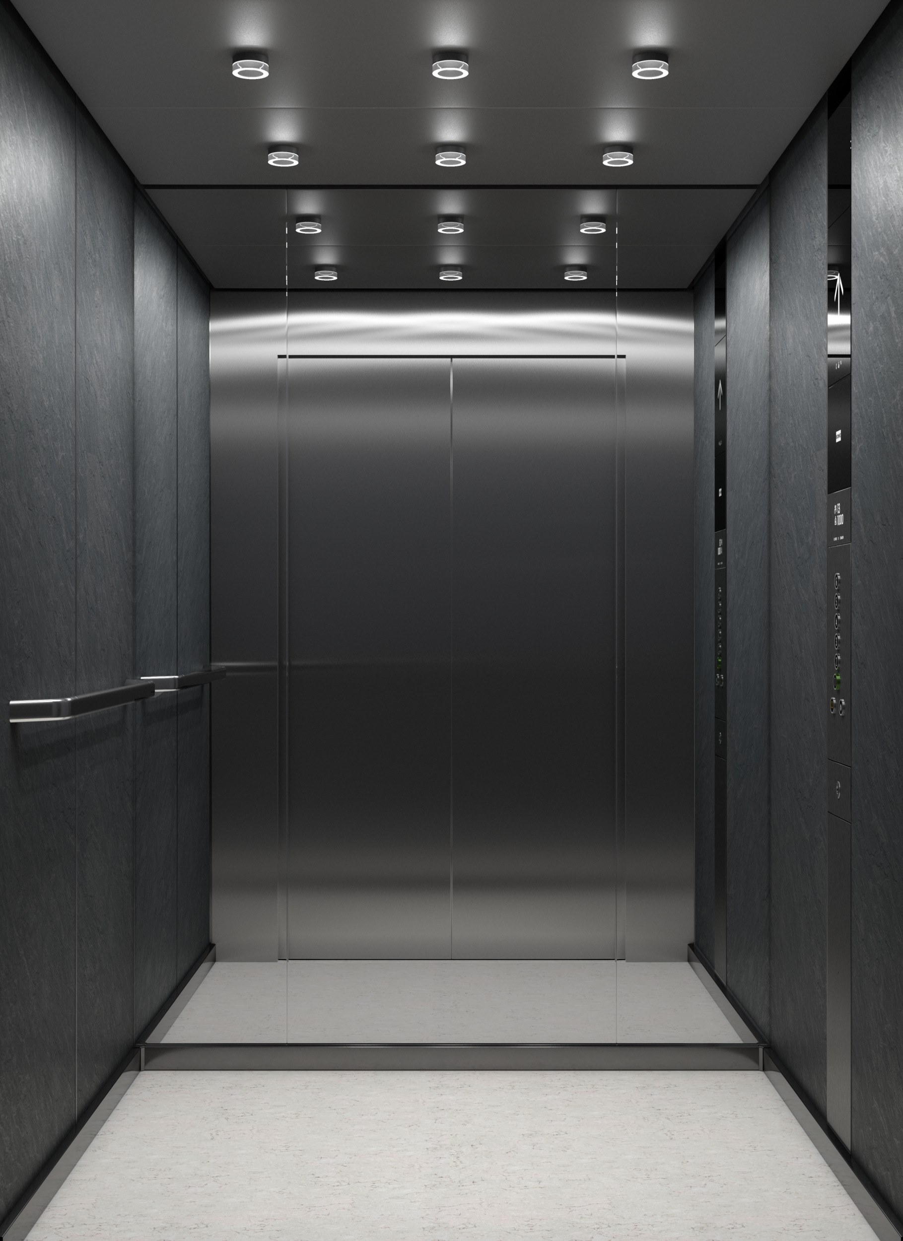 Kone Monospace Dx® Ascensor Sin Cuarto De Máquinas By Kone 