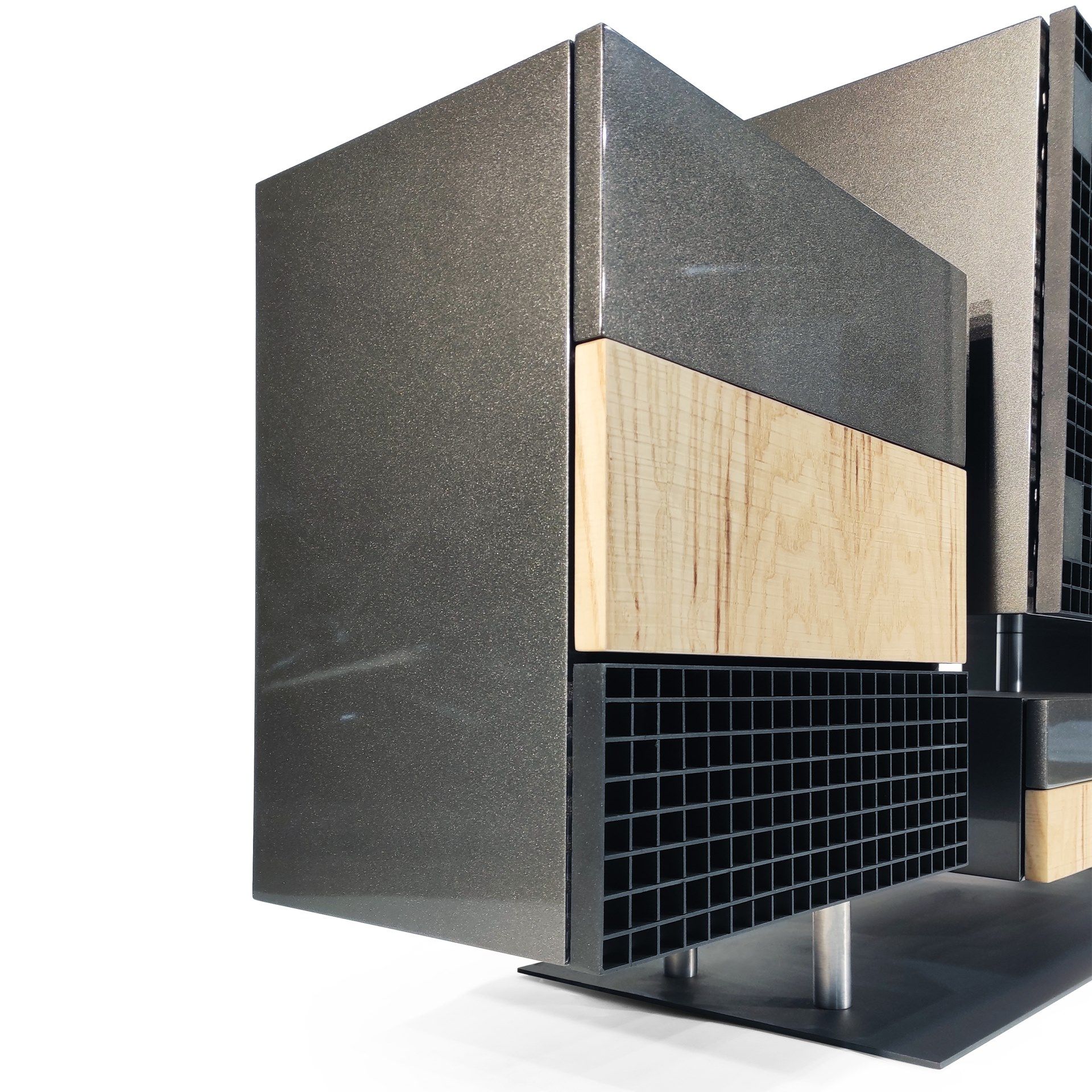 KUBIK by Cobermaster Concept - Madia in legno con ante a battente - 5