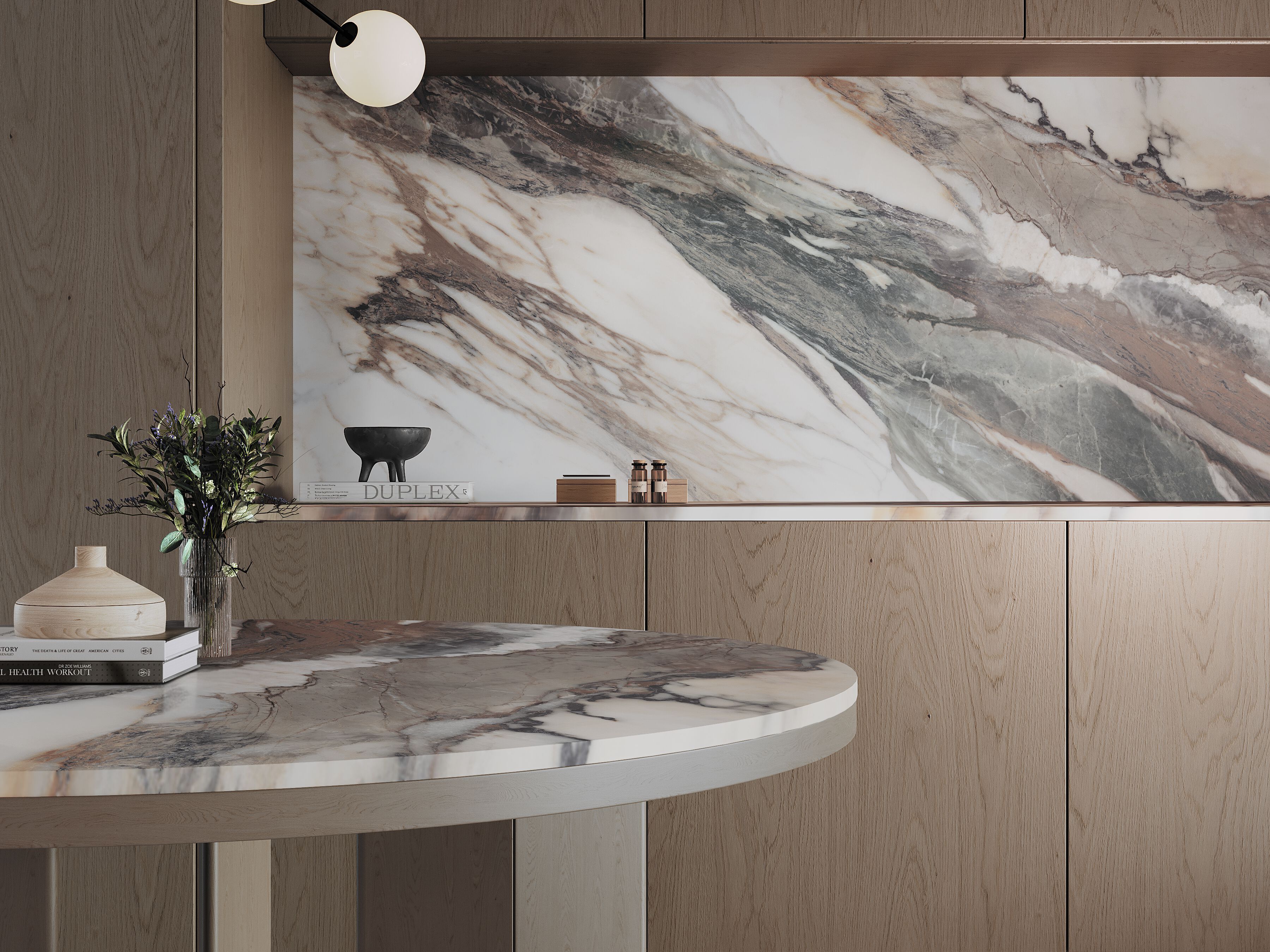 MAYFAIR by Kaleseramik - Top cucina / rivestimento per mobili in gres porcellanato