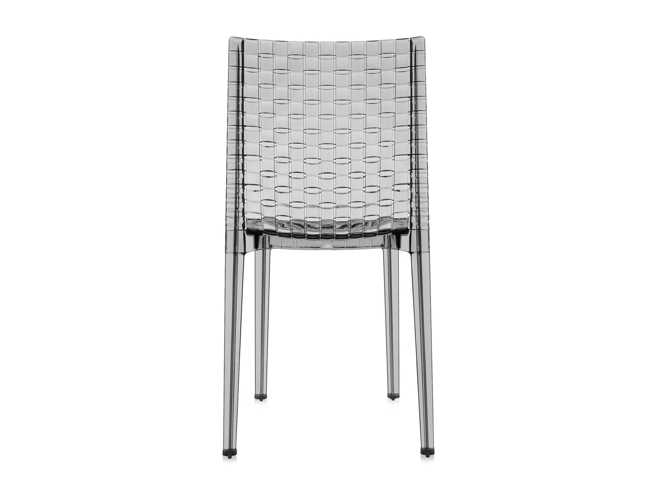 Kartell Ami Ami Sedia In Policarbonato, Confezione Da 2, Cristallo: Design Tokujin Yoshioka, Impilabile, Made In Italy