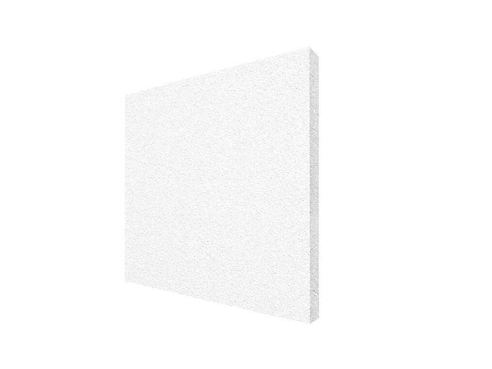 Pannelli Controsoffitto In Fibra Minerale 60x60x1.2 Cm - 14 Pezzi (5.04 Mq), Fonoassorbente, REI 120, Finitura Fessurata