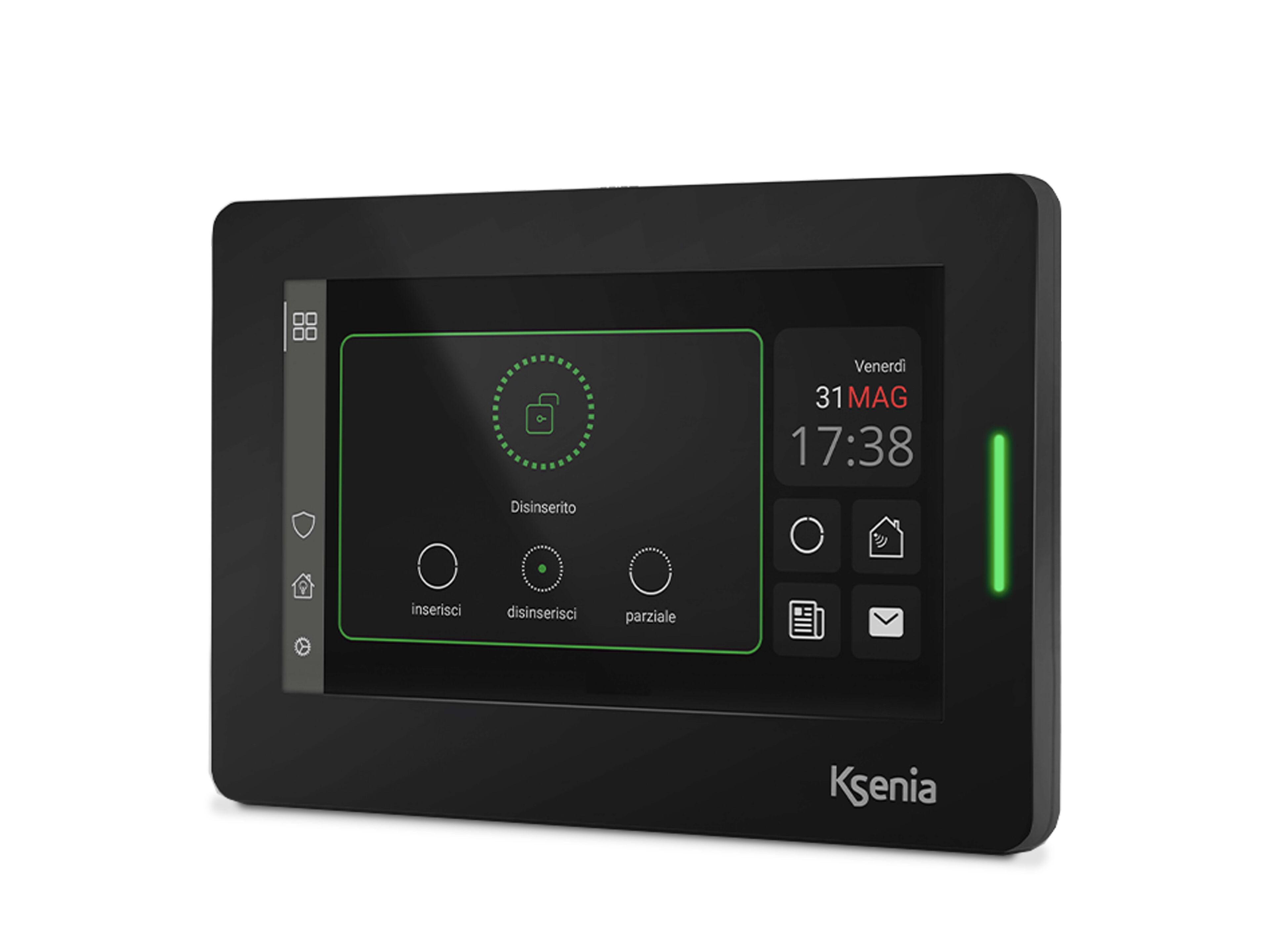 CREO-S by Ksenia Security - Tastiera touchscreen BUS per gestione della sicurezza - 3