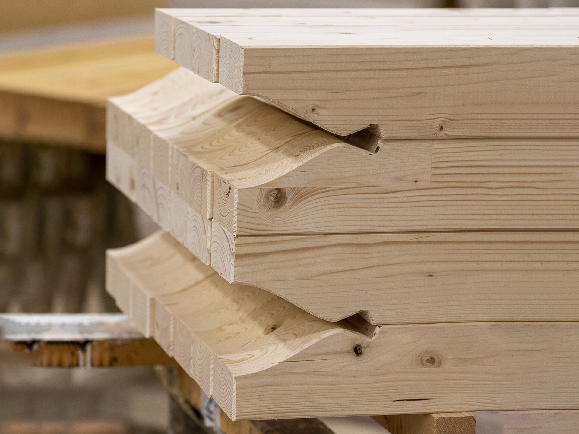 Glulam beam Timber beam By COSTANTINI LEGNO