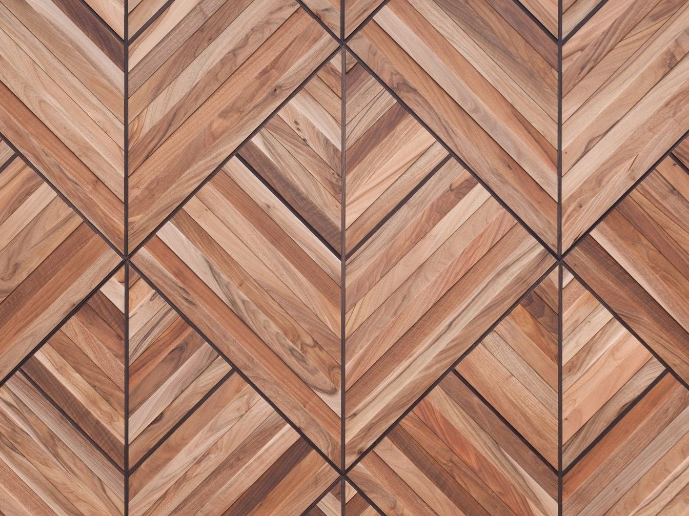 Wooden 3D Wall Cladding LEAF By Wonderwall Studios