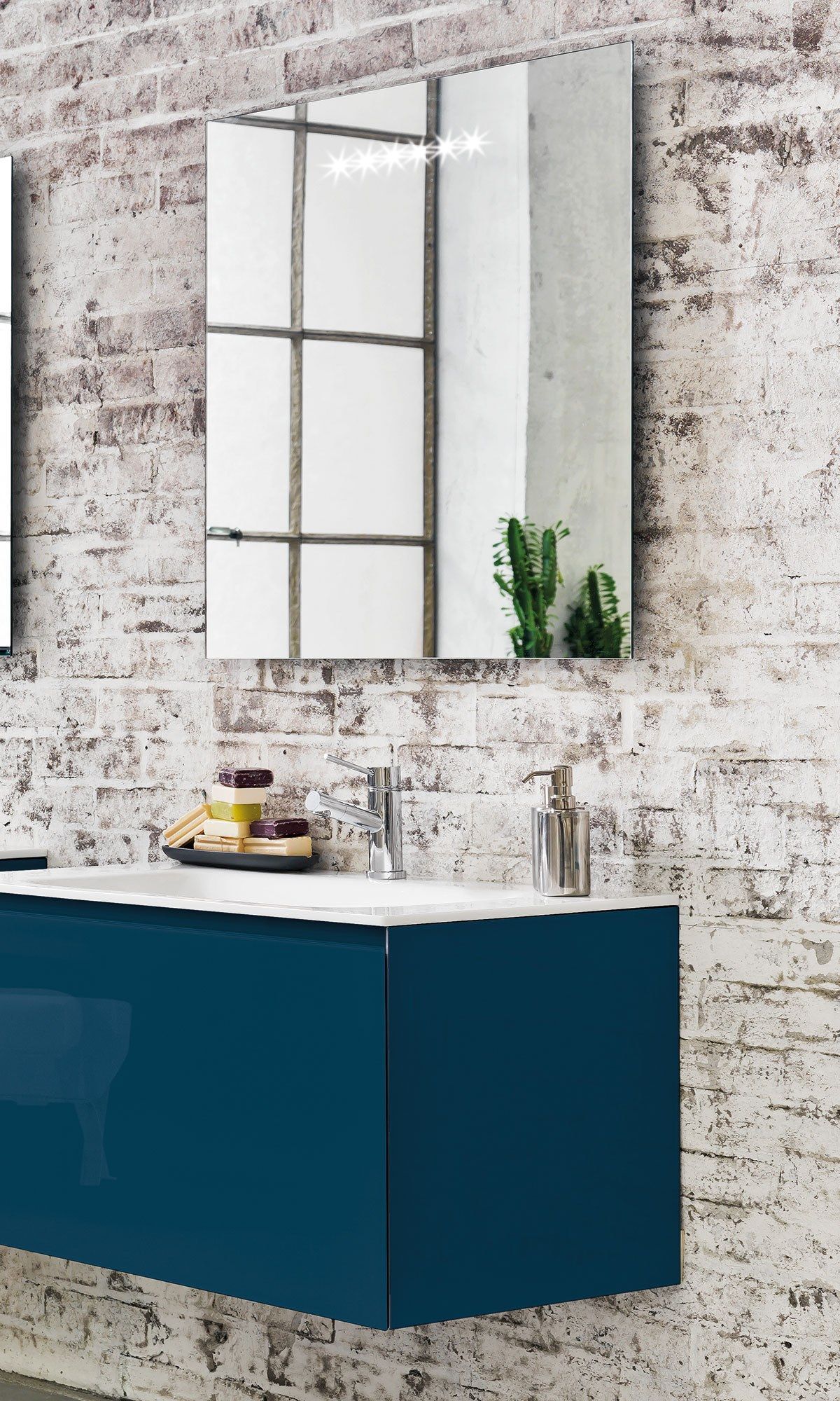 LED by ARTELINEA - Specchio bagno rettangolare da parete - 2