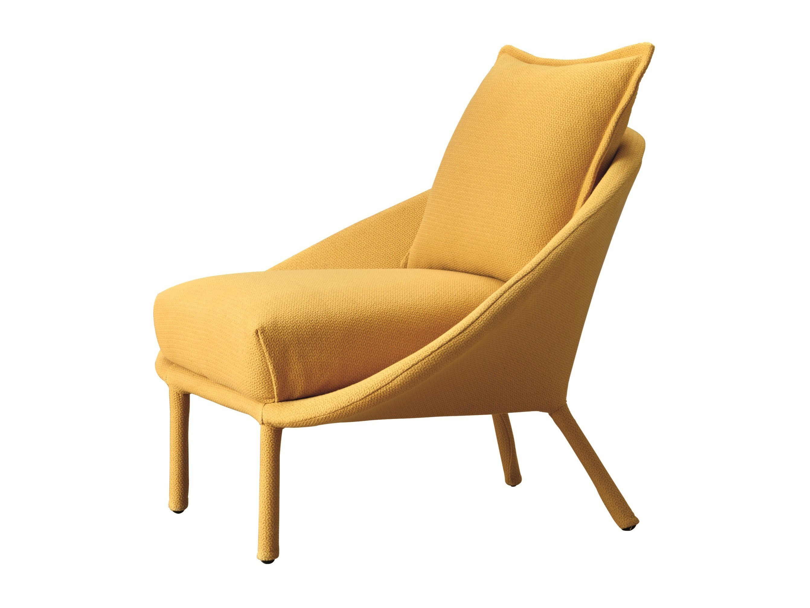 LEM Upholstered fabric armchair By Miniforms design Francesco Beghetto