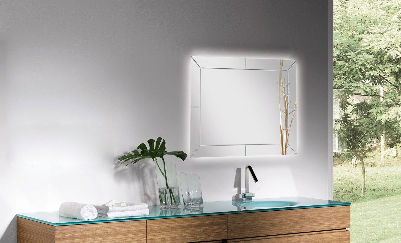 LIBERTY by ARTELINEA - Specchio bagno rettangolare da parete - 2