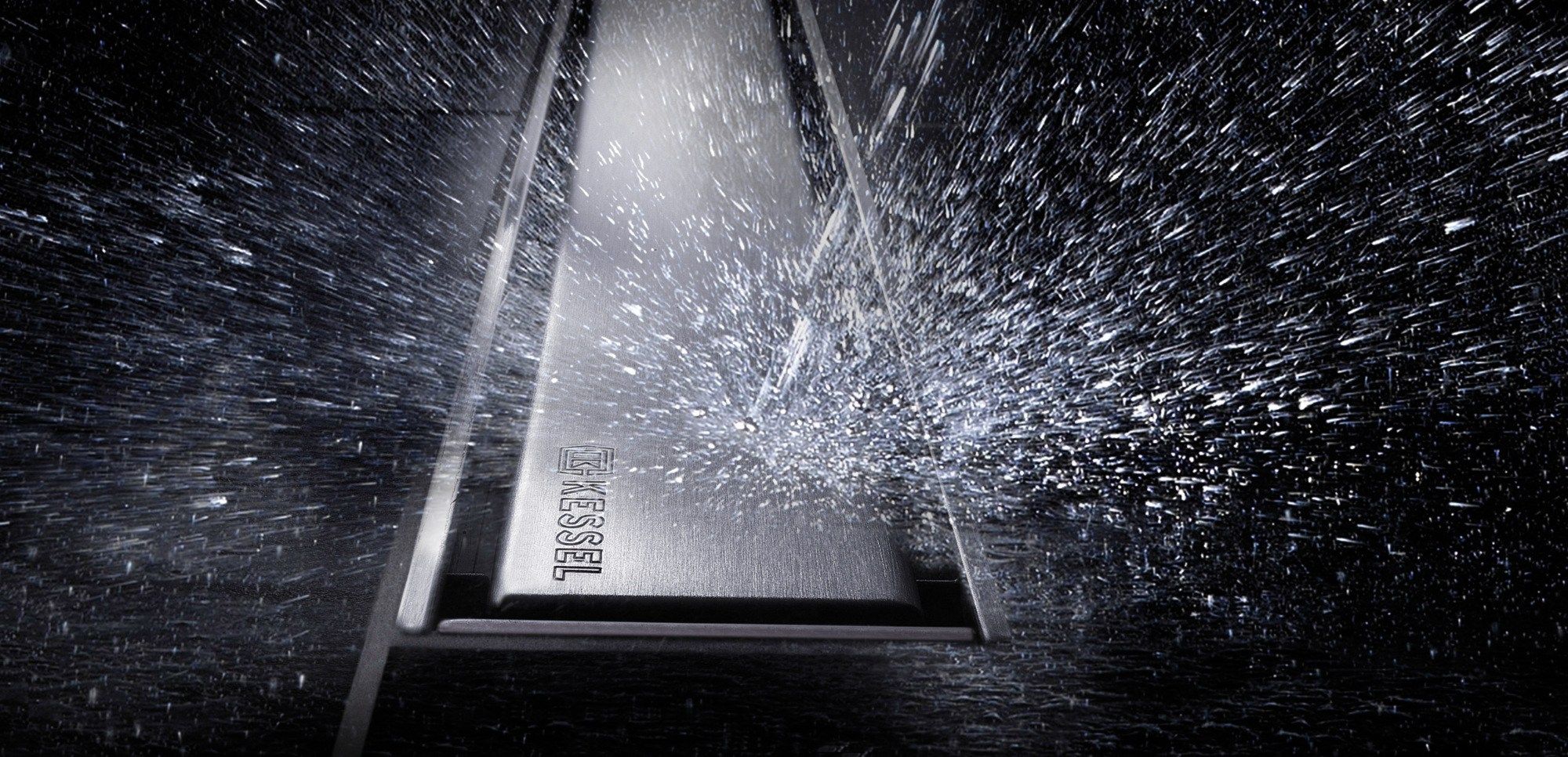 LINEARIS COMFORT by Kessel - Canaletta per doccia in acciao inox - 2