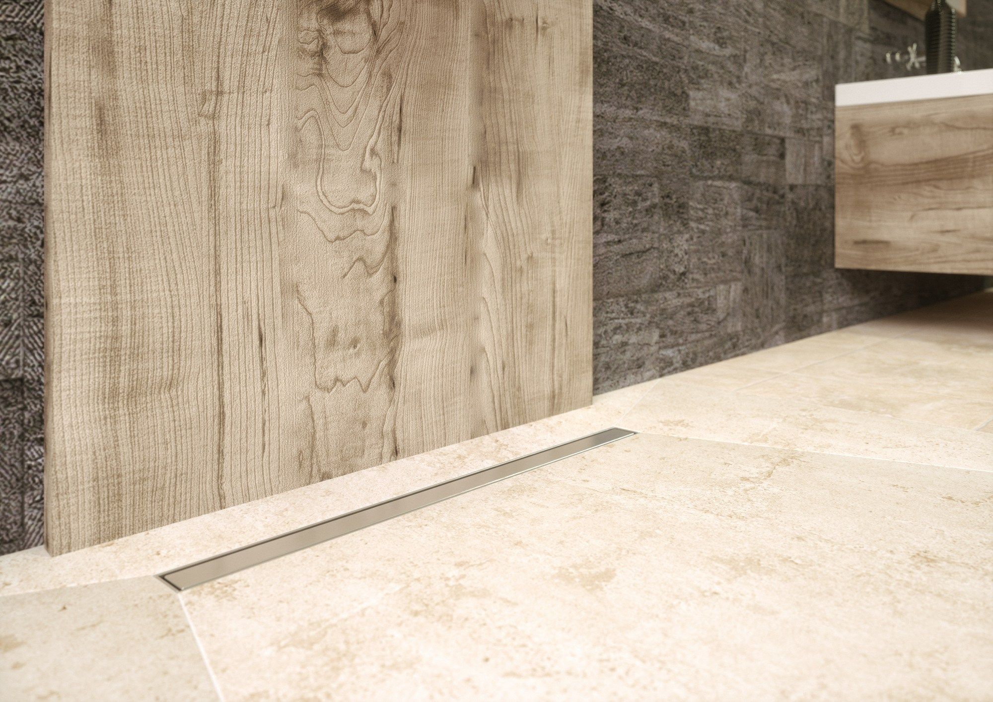 LINEARIS COMFORT by Kessel - Canaletta per doccia in acciao inox - 4