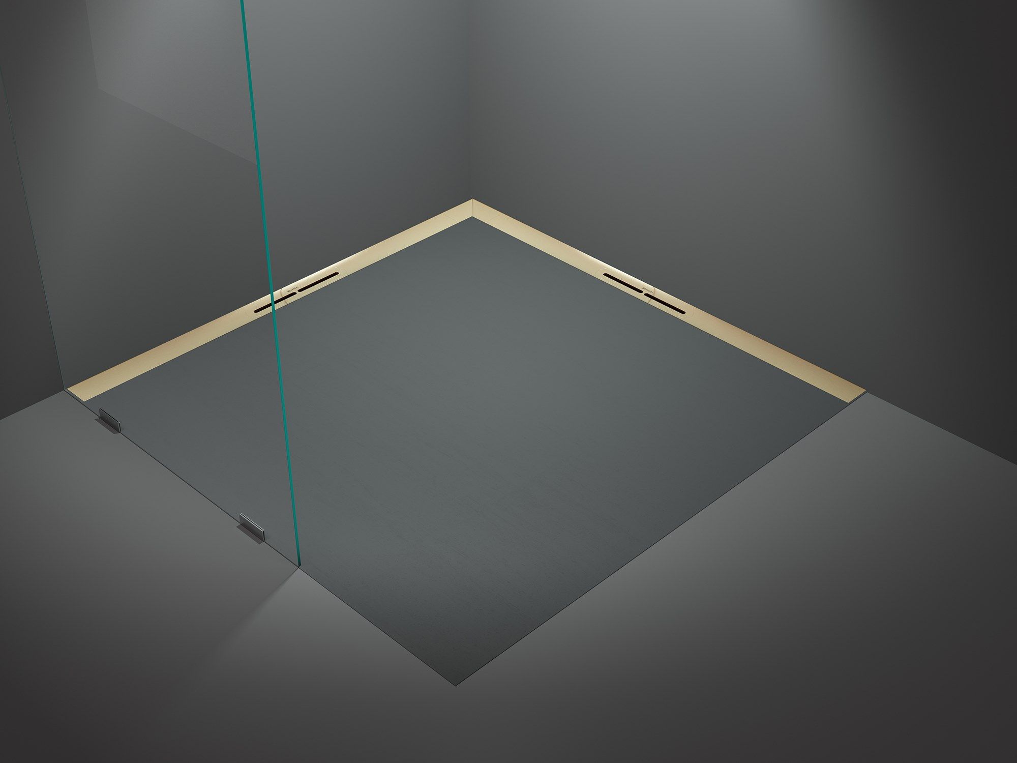 LINEARIS INFINITY by Kessel - Scarico per doccia in acciaio inox - 3