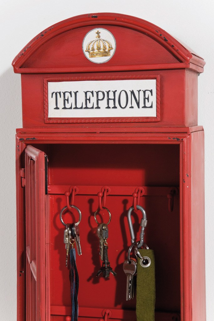 LONDON TELEPHONE Metal key cabinet By KARE Design