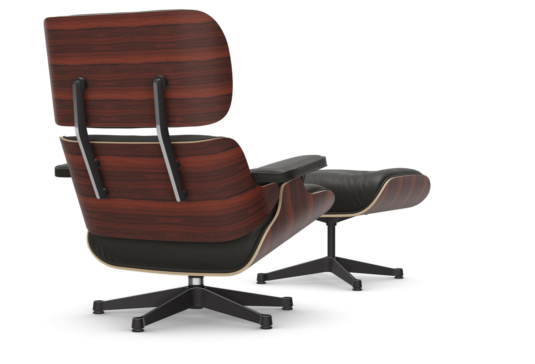 LOUNGE CHAIR & OTTOMAN PALISSANDRO armchair By Vitra design Charles