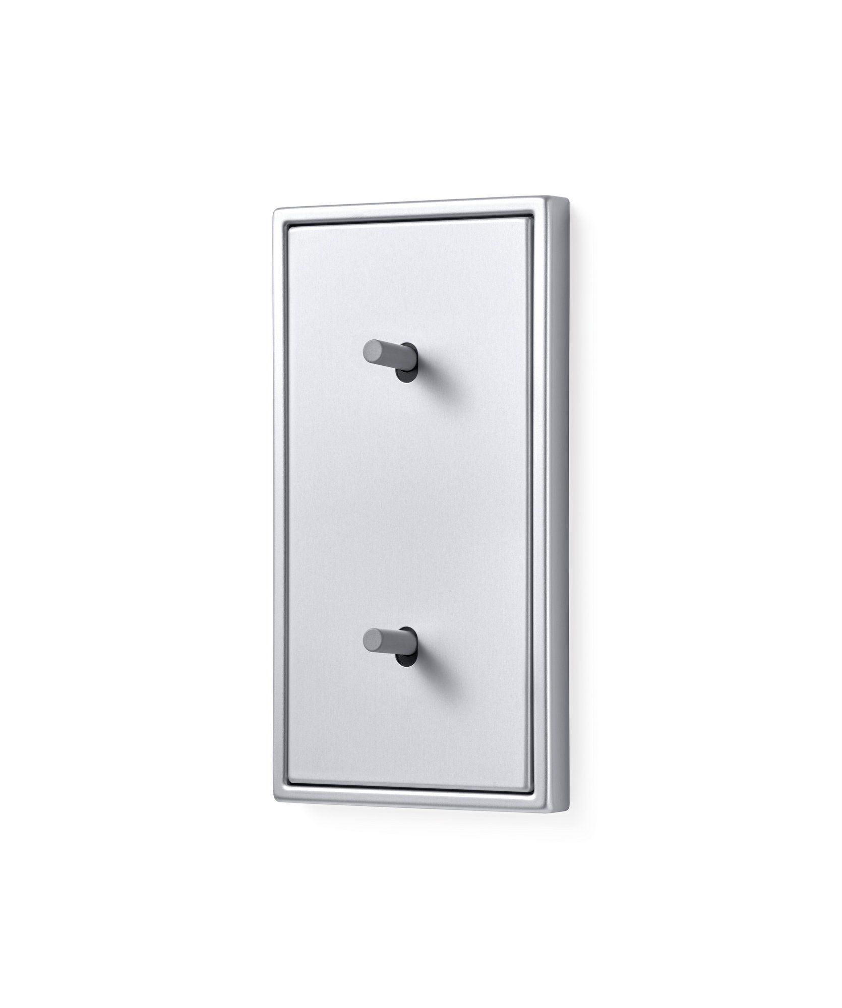 LS 1912 2X | Interruttore in alluminio by JUNG - 2x Interruttore in alluminio - 2