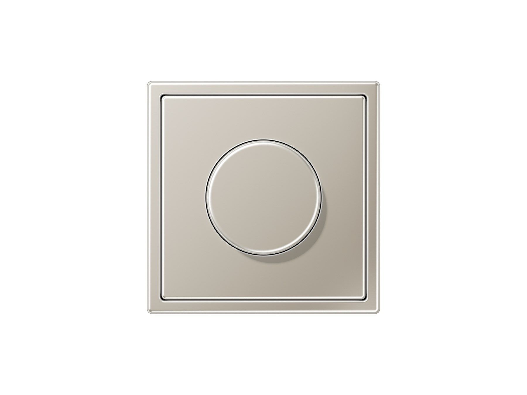 LS 990 Stainless steel dimmer By JUNG