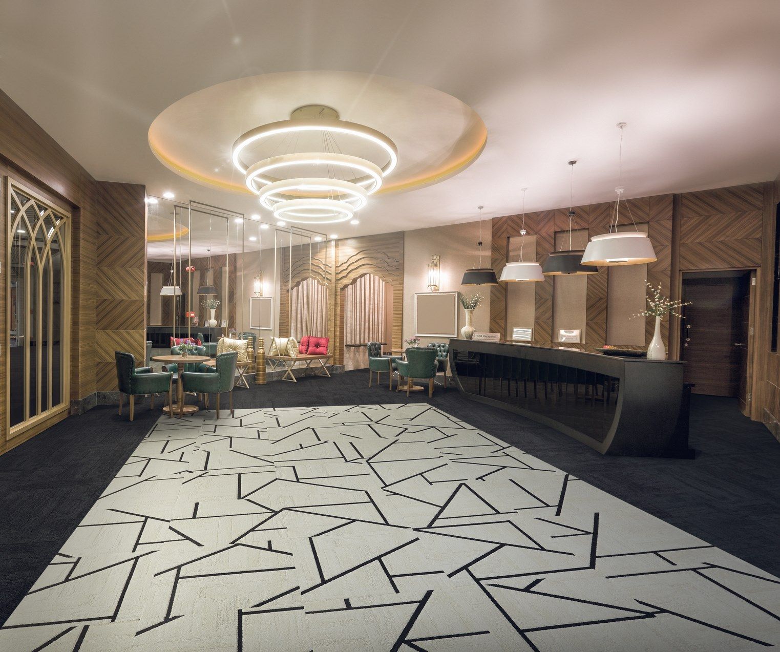 LUXURY LC02 by Interface® - Moquette in Nylon® a quadrotte - 2