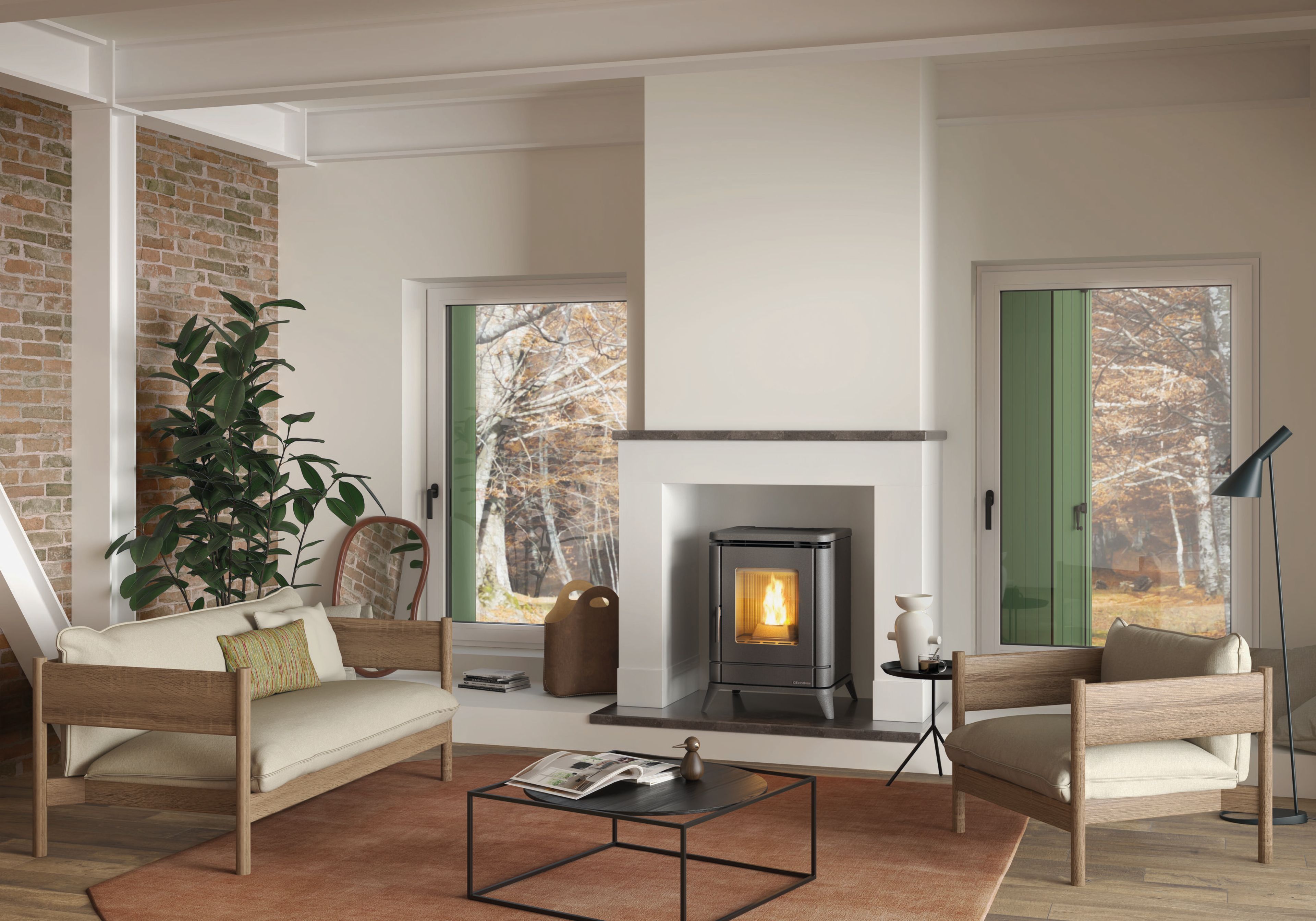 PEGGY by La Nordica-Extraflame - Stufa a pellet - 2