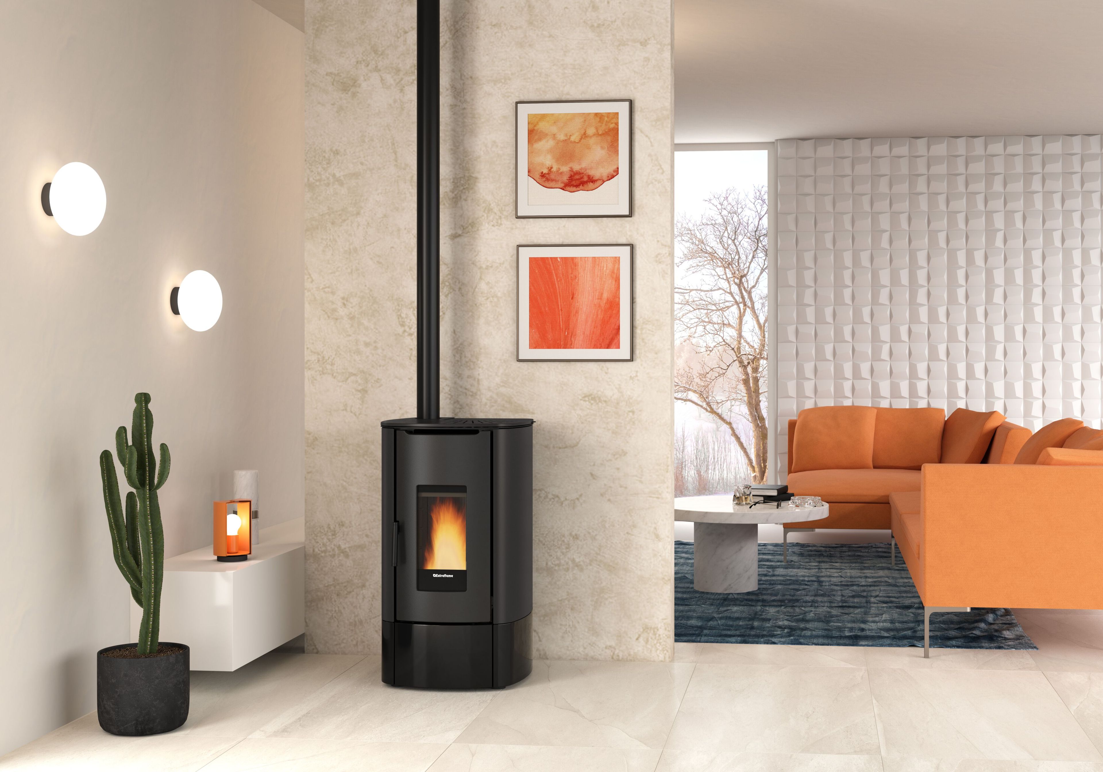 ANGY TOP by La Nordica-Extraflame - Stufa a pellet - 3