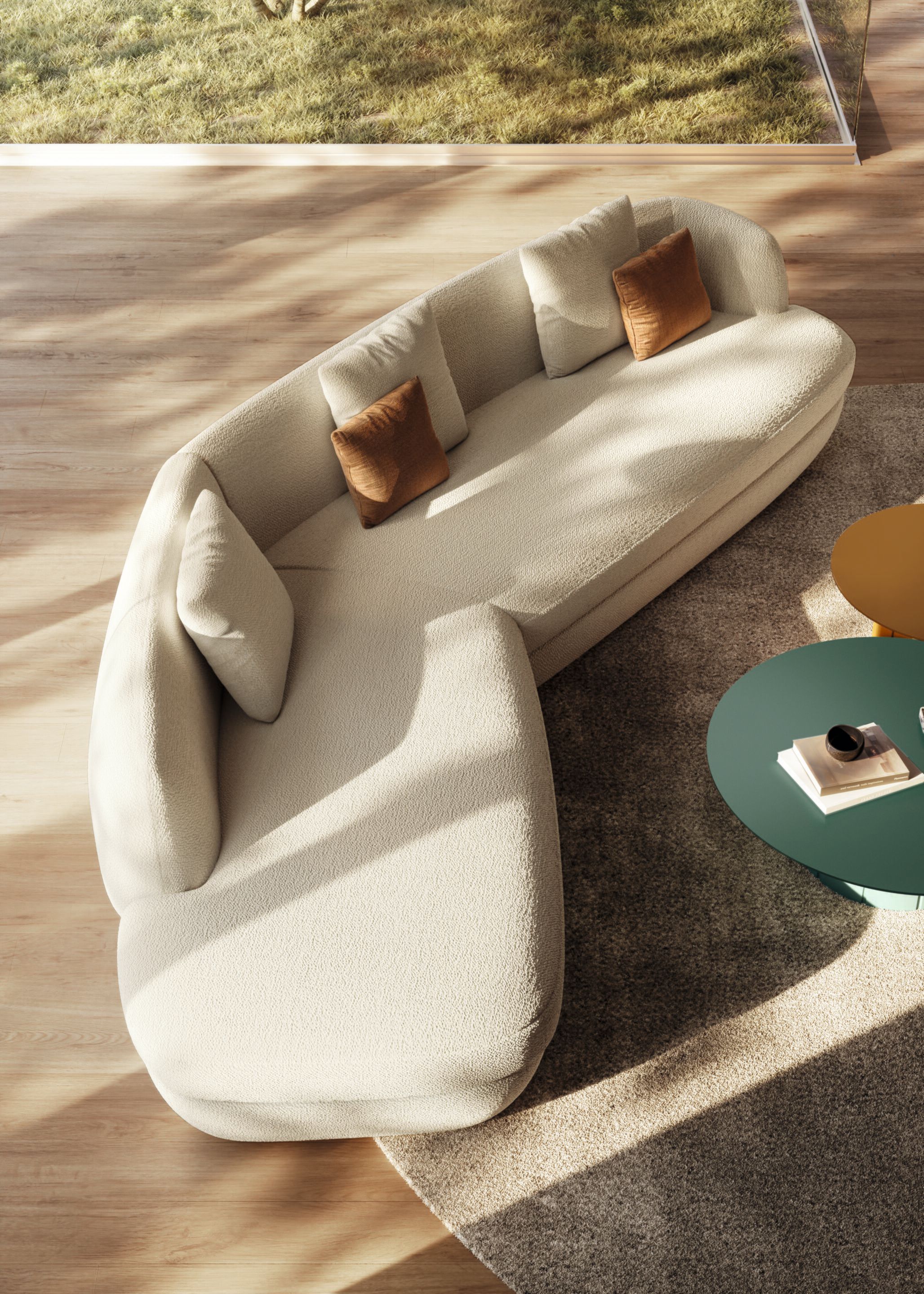 BIZA 2865 by Lago - Divano modulare in tessuto - 2