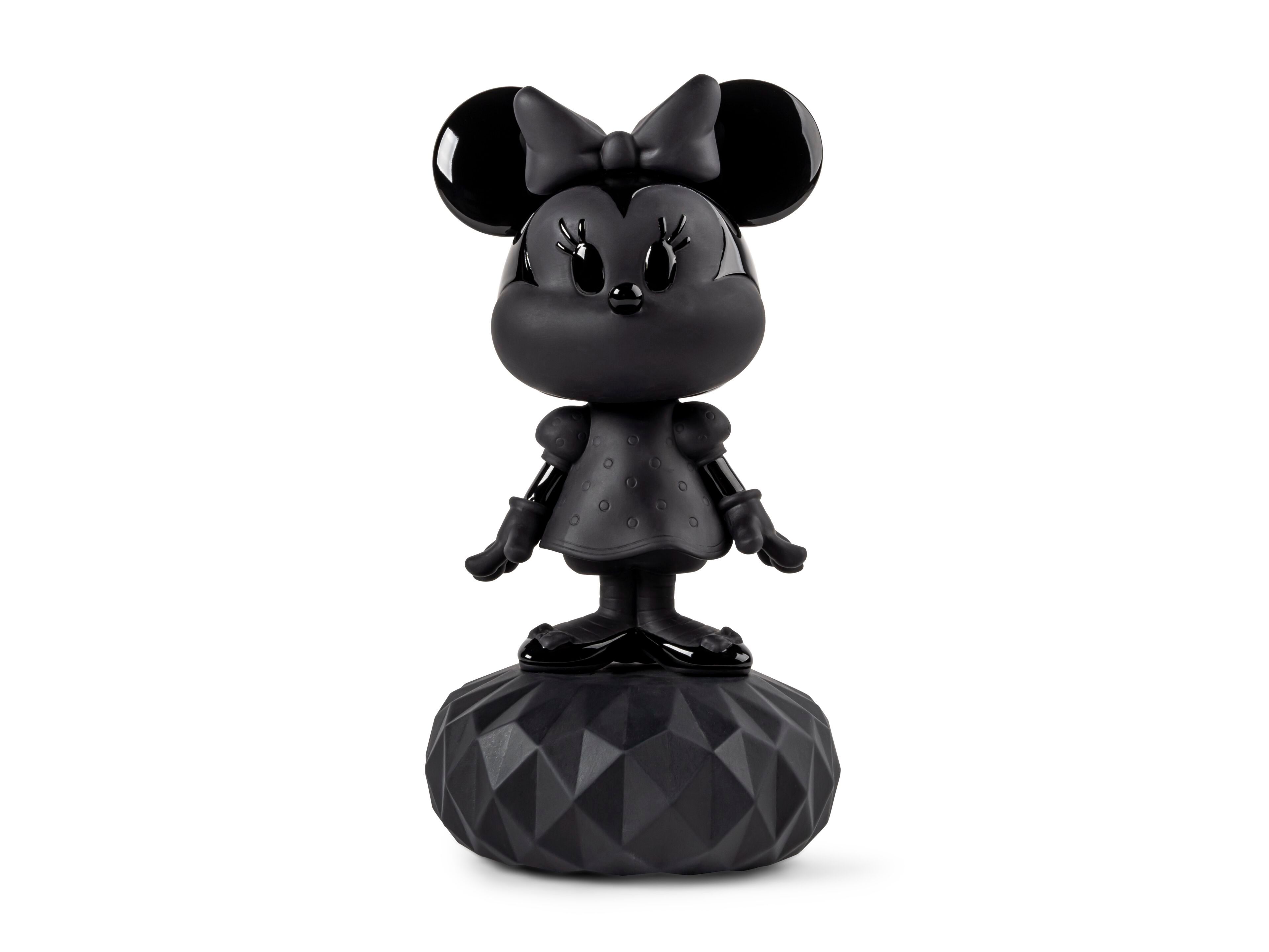 MINNIE TOTAL BLACK by Lladró - Soprammobile in porcellana