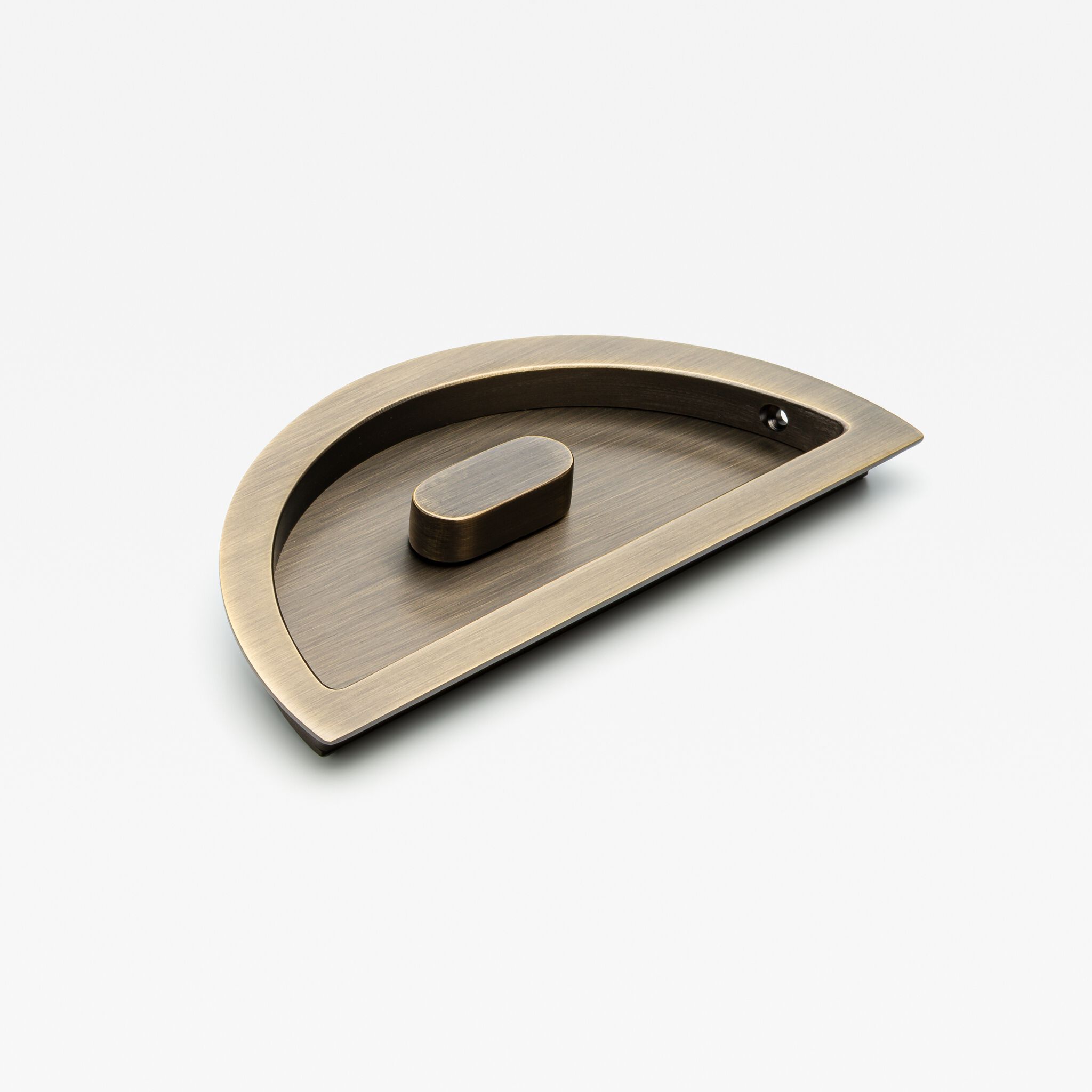 LUNA FLUSH WITH PRIVACY by Lo & Co Interiors - Maniglia ad incasso in ottone - 2