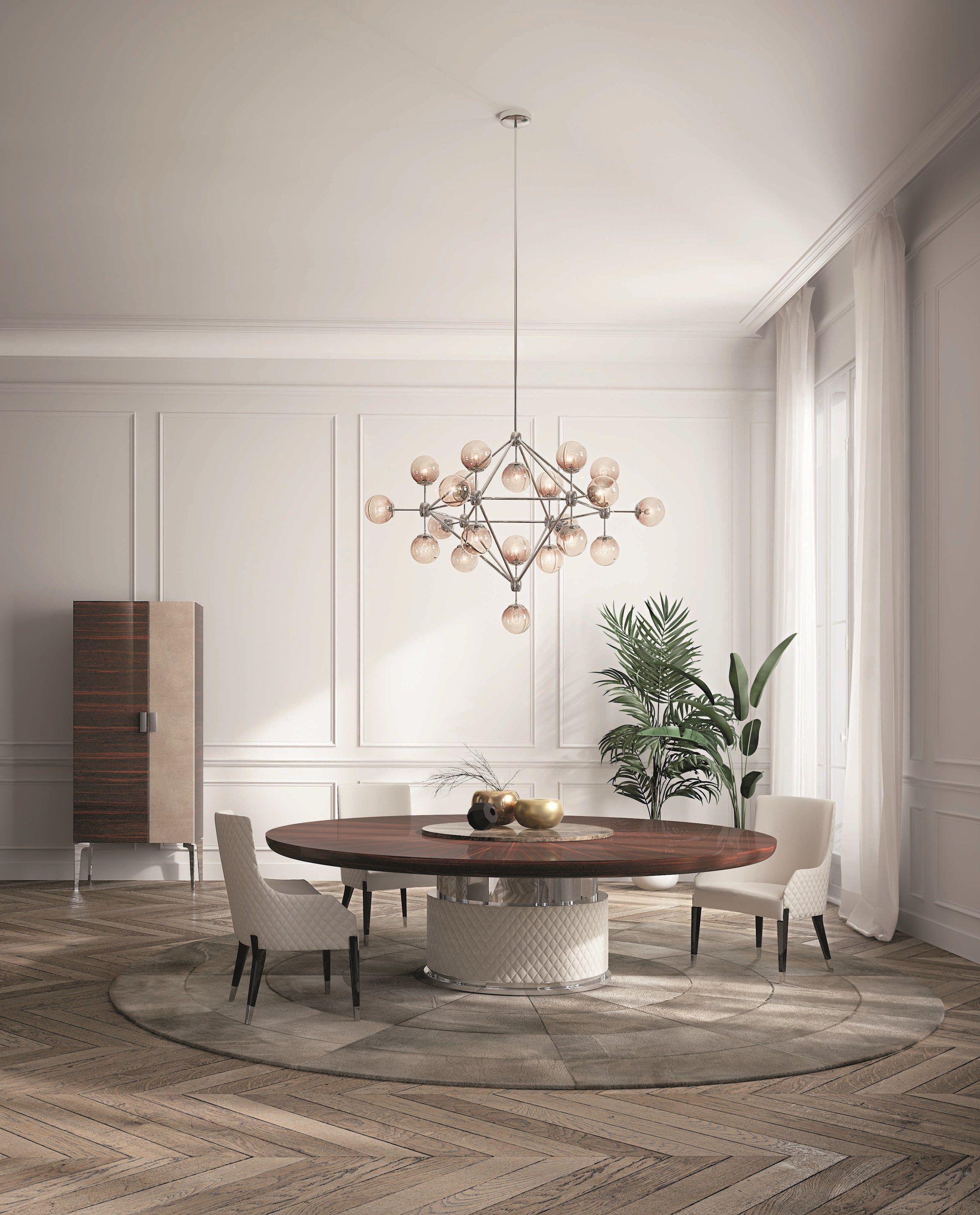 MADAME C/B by Capital Collection - Sedia imbottita in tessuto con braccioli - 9