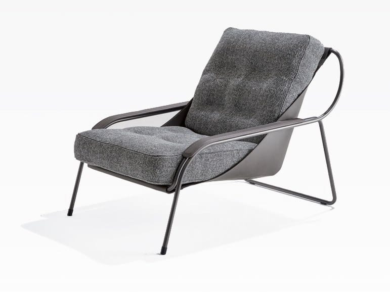 MAGGIOLINA Fabric Chaise longue Upholstered fabric Chaise longue By