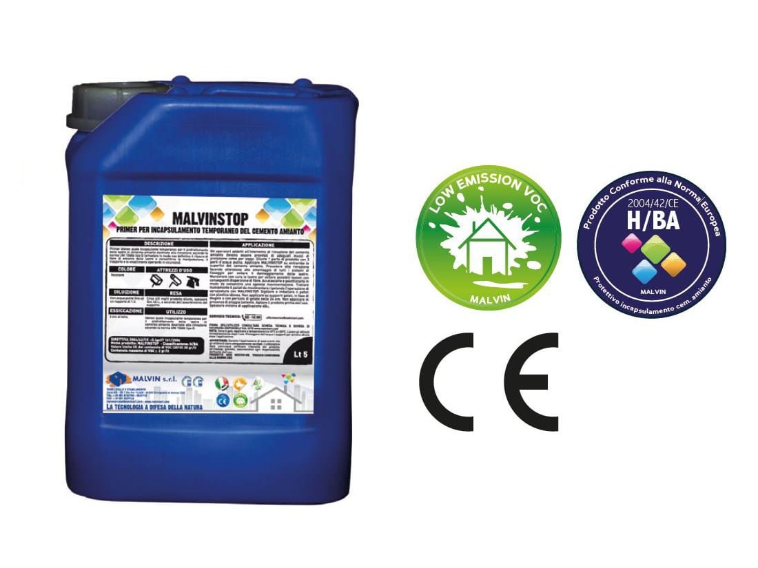 MALVINSTOP by Malvin - Prodotto e trattamento incapsulante per amianto