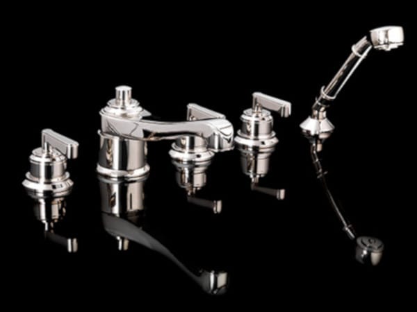 MANHATTAN by Devon&Devon - Rubinetto per vasca a 5 fori con doccetta