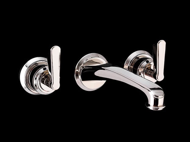 MANHATTAN by Devon&Devon - Miscelatore per lavabo a 3 fori a muro